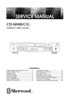Sherwood CD-5090C-Service-Manual